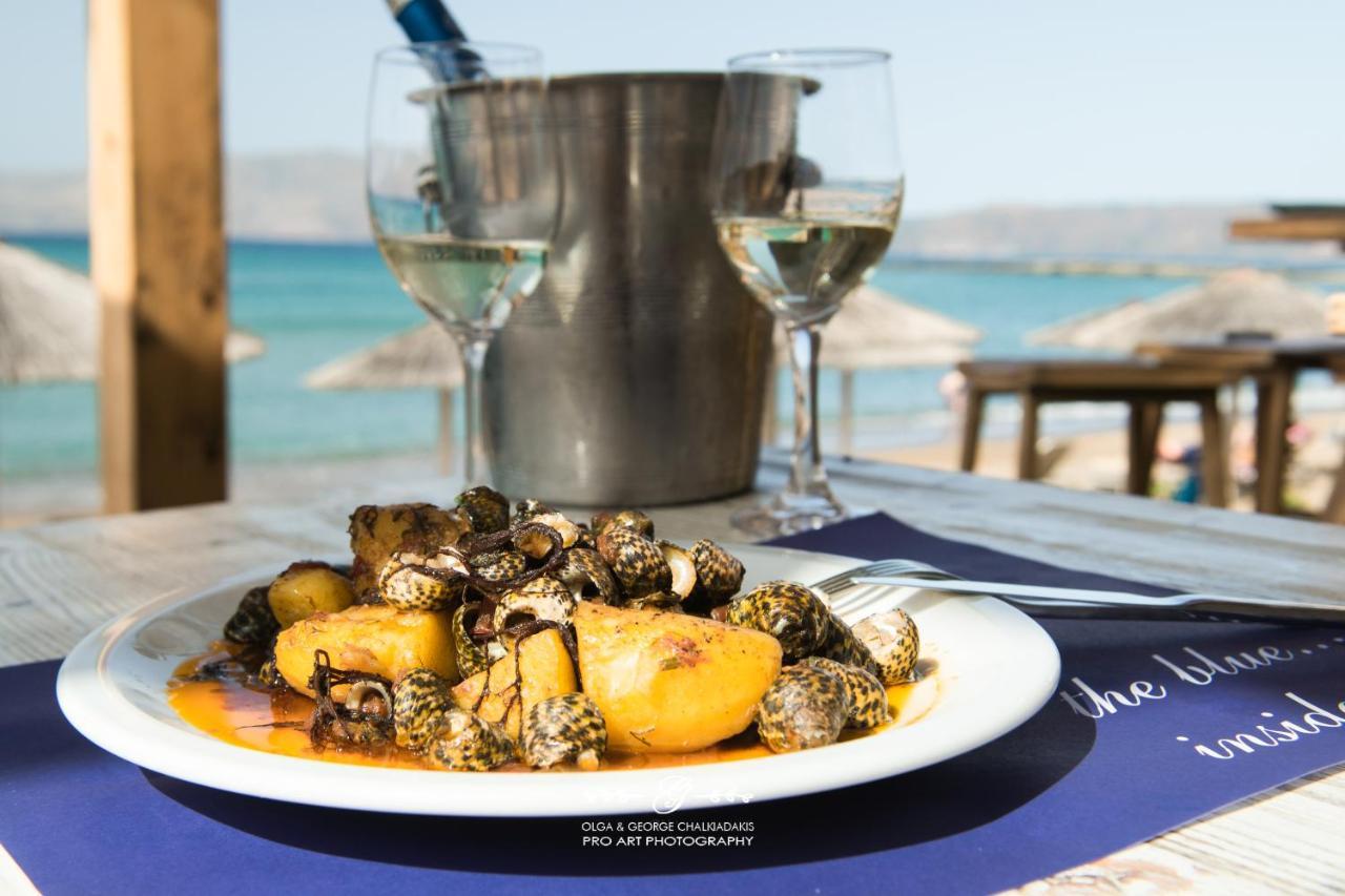 Molos Beach Rooms Kíssamos Eksteriør bilde